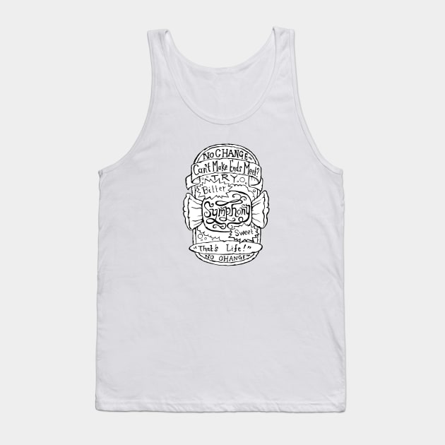 The Verve - Bitter Sweet Symphony - Illustrated Packaging Tank Top by bangart